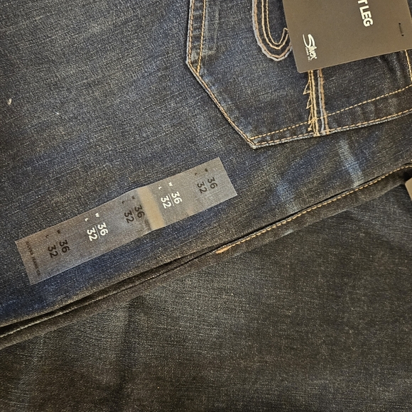 Men's Silver Jeans Allan - Picture 3 of 3